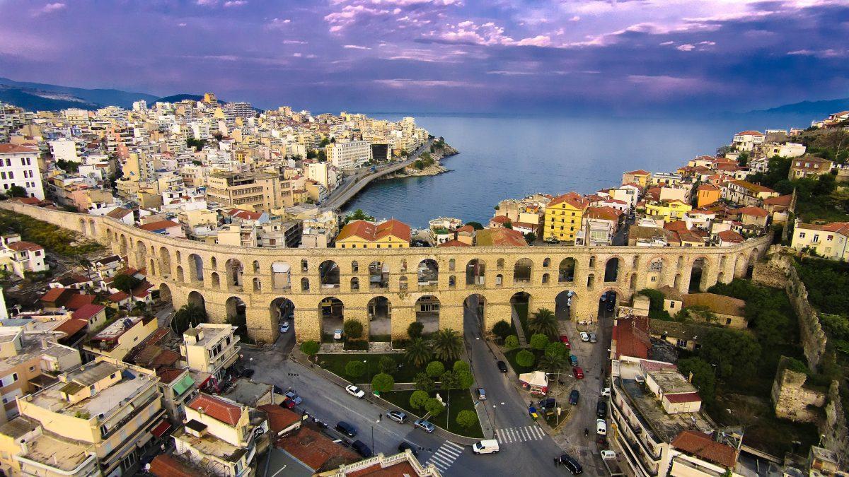 Kouros City Center Kavala Exterior foto